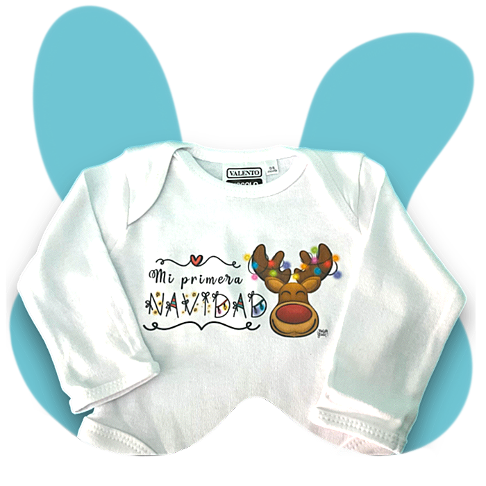Body bebé MI PRIMERA NAVIDAD