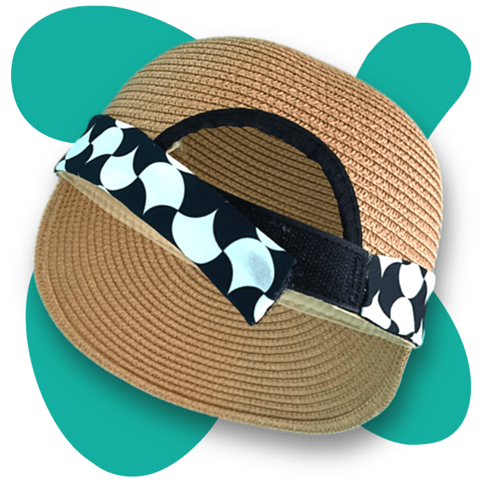 Gorra Rafia PLAÇA DE LA VILA