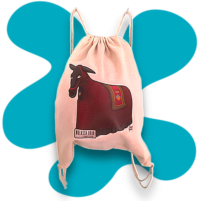 Mochila de tela Mulassa