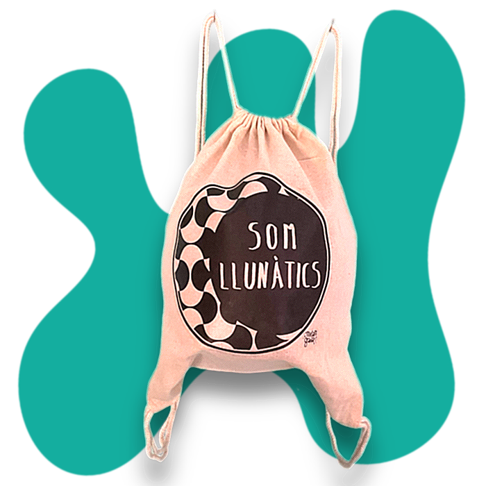 Mochila de tela Som Llunàtics