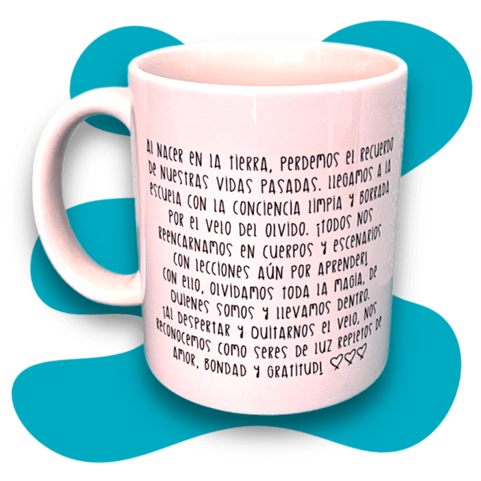 Taza DESVELA Y DESCUBRE