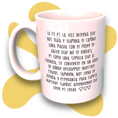 Taza LA FE FLORECE