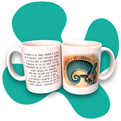 Taza DESVELA Y DESCUBRE