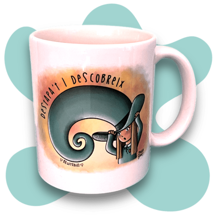 Taza DESVELA Y DESCUBRE