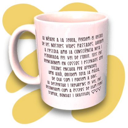 Taza DESVELA Y DESCUBRE